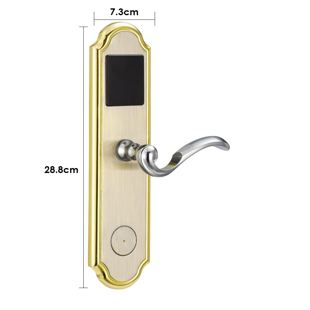 RFID carte serrure à puce hôtel porte système d'accès numérique électrique intelligente électronique hôtel clé carte serrure de porte