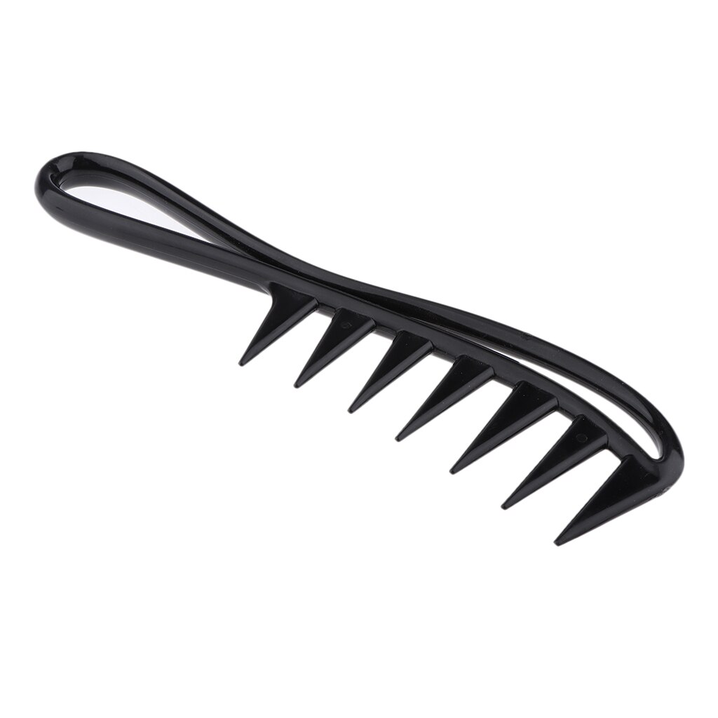 Afro kam lockigt hår borste salong frisör styling bred tand lossa lockigt hår kam hårfärg perm kammar