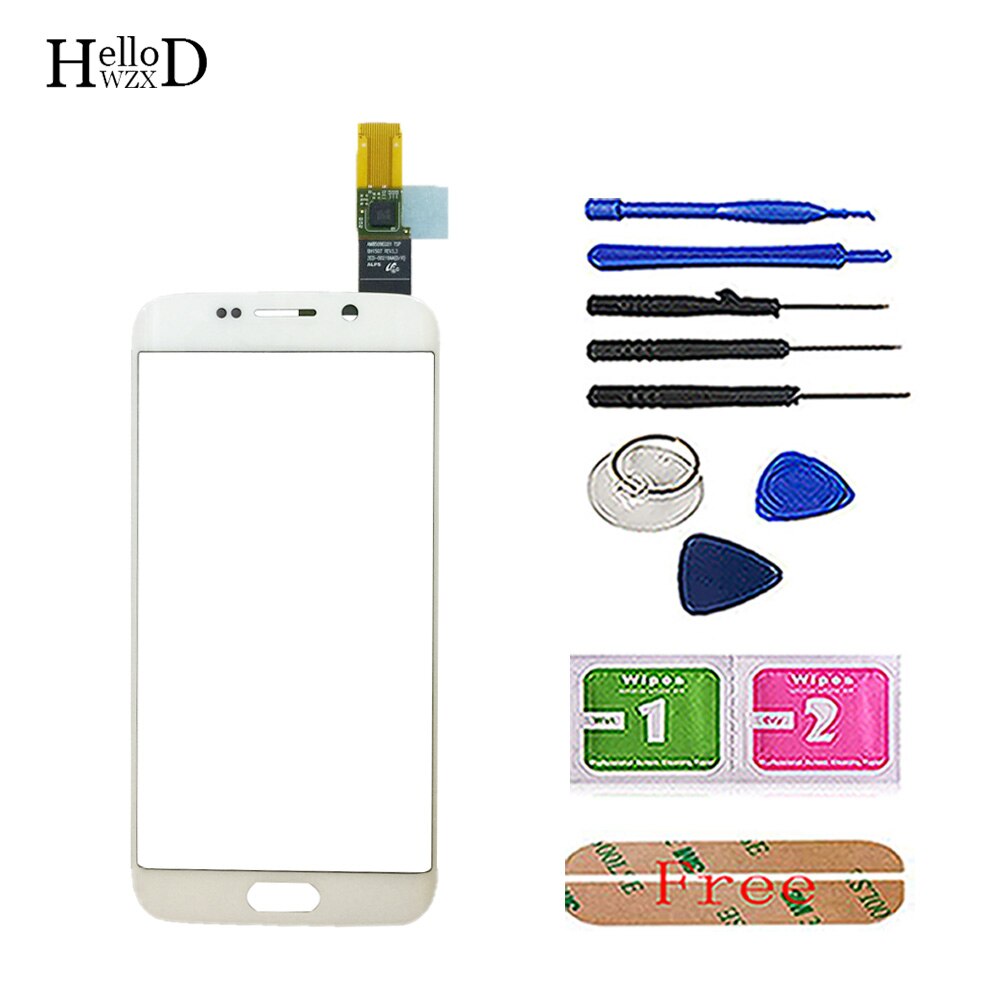 5.1&#39;&#39; Mobile Touch Screen For Samsung Galaxy S6 Edge G925 G9250 G925F Touch Screen Sensor Digitizer Glass Front Panel Tools Glue