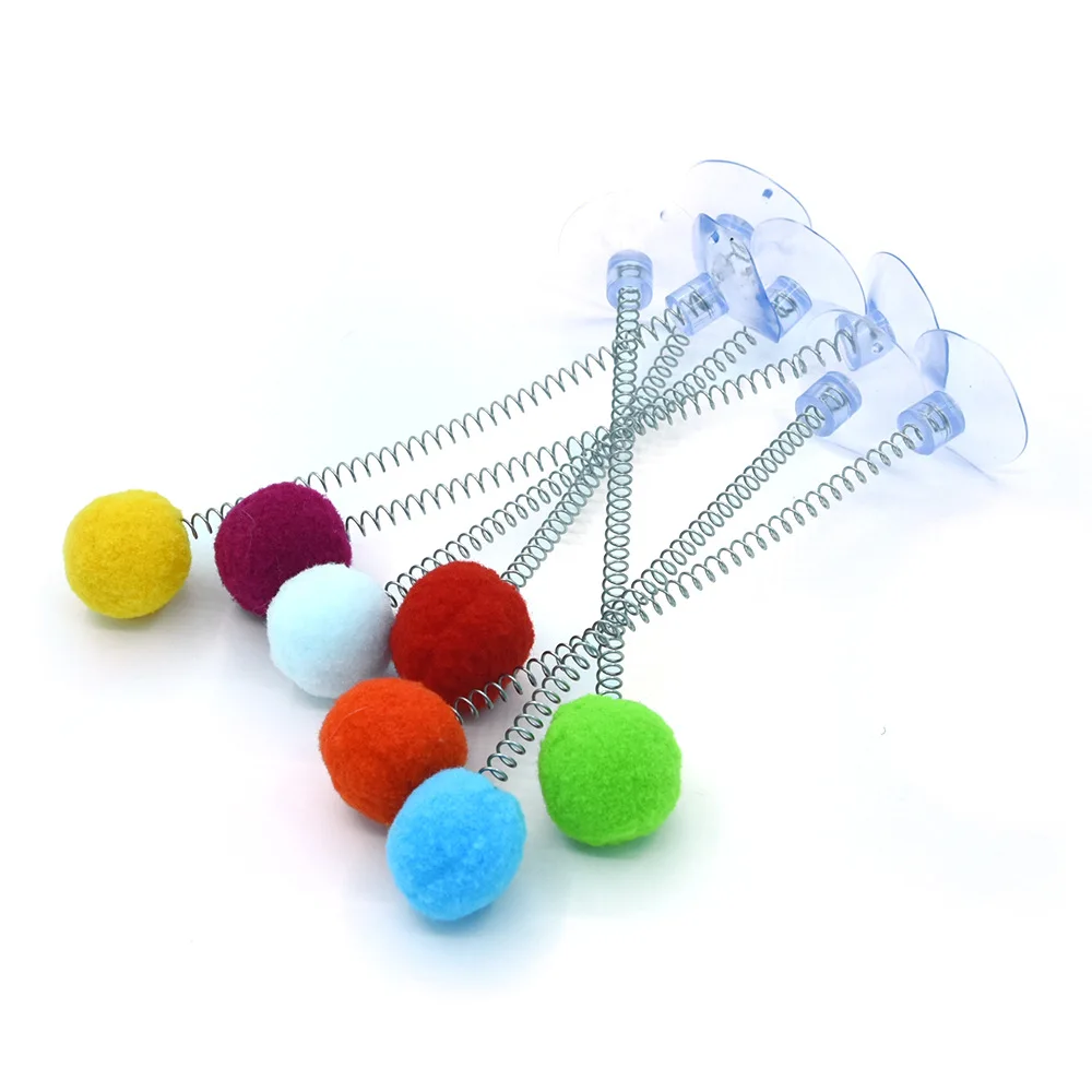 Varita de juguete para gatos, varita de plumas con campana, jaula para ratón, juguetes de plástico Artificial colorido, juguete de rompecabezas para gatos, suministros para mascotas, Color aleatorio, 1 ud.