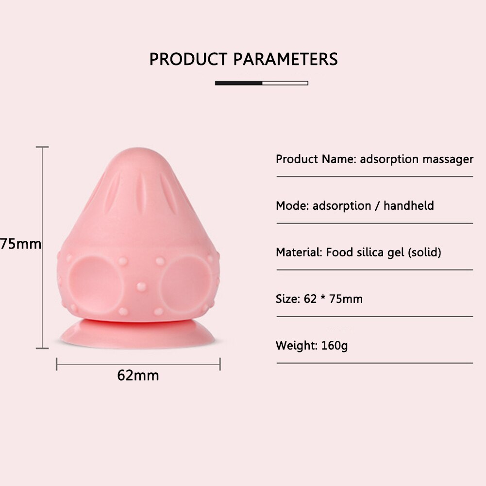 Cono de masaje de silicona, Bola de adsorción sólida, aparato de masaje de liberación muscular de Psoas, espátula para espalda y columna vertebral, espátula para pies y Yoga