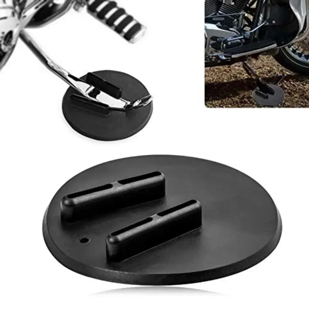 La maggior parte delle parti generali dell'attrezzatura del motociclo cavalletto del motociclo Pad Kick Stand Coaster Puck piastra di supporto del supporto del parcheggio
