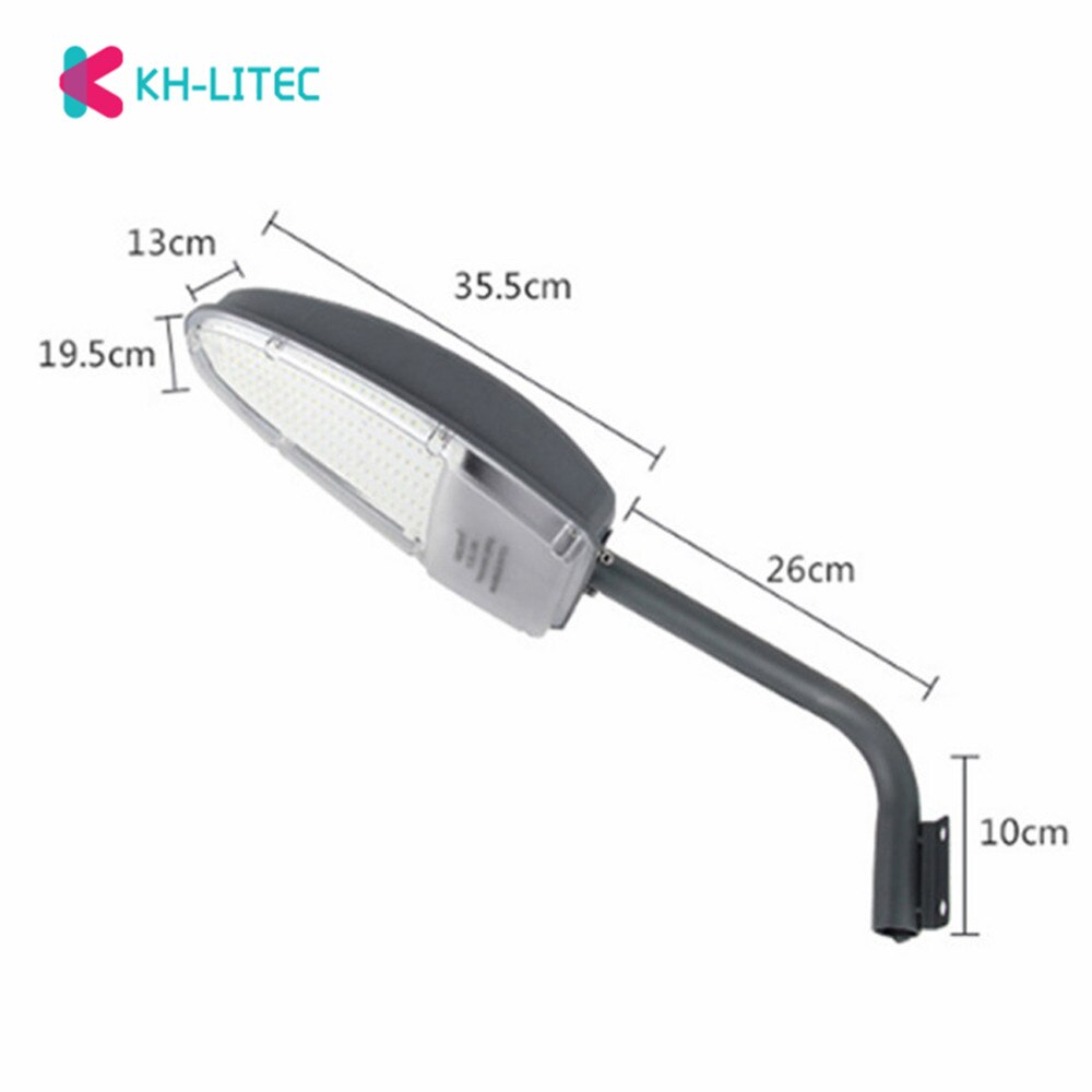24w ledet gatebelysning 2500lm 144 lysdioder 6500k skumring til daggry sensor vanntett  ip65 sikkerhet flomlys gårdsvegg utendørs lys