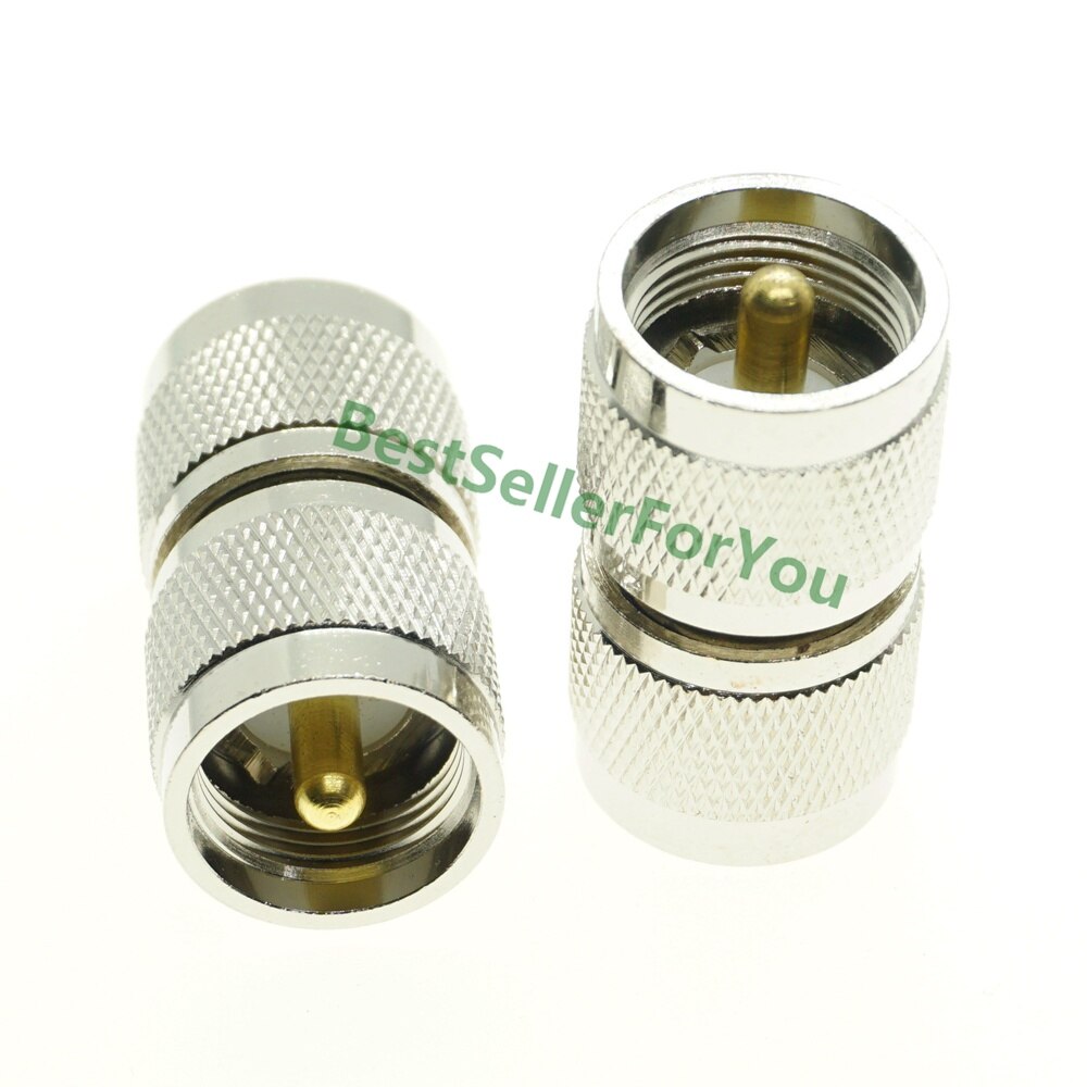UHF PL-259 Male to UHF Male PL259 PL-259 plug in series RF adapter connector