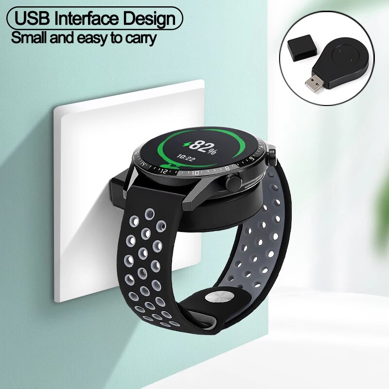 Snelle Usb Horloge Opladen Kabel Voor Huawei Horloge 2 Gt 2e GT2 Gs Pro Draagbare Draadloze Oplader Dock Voor Honor magic 1 2 Band 5 4 3