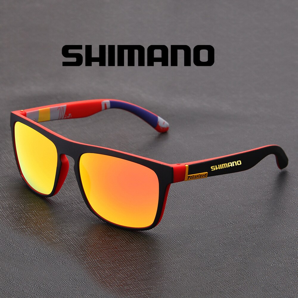 Shimano Man Vissen Bril Shimano Outdoor Bergbeklimmen Anti-Ultraviolet Gepolariseerde Zonnebril Rijden Rijden Zonnebril: MA04