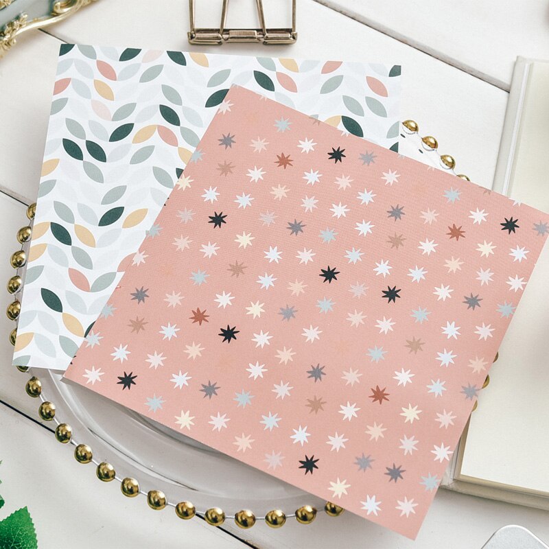 Kljuyp 12 arkkia kettu metsässä scrapbooking tyynyt paperi origami taide tausta paperikortti tehdä itse leikekirja paperi askartelu