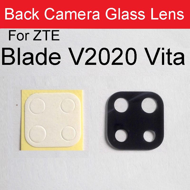 Achter Terug Camera Glazen Lens Sticker Tape Voor Zte Blade A5 A7S V10 V20 V2020 20 Smart Vita 20Pro 5G S30 Pro S30 Se Onderdelen: Blade V2020 Vita