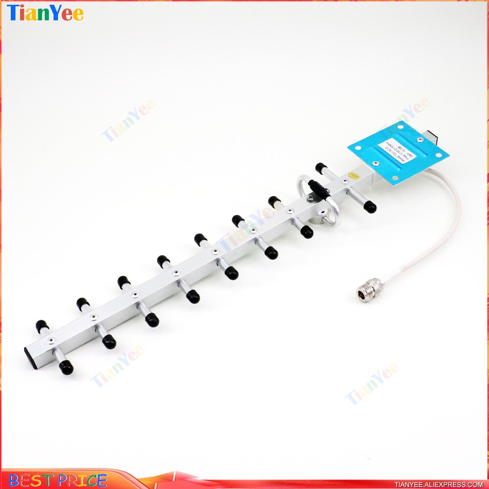 Yagi External Antenna 3G 4G 1710-2170 DCS 2G 1800Mhz 2100MHz 13dBi outdoor Antenna for GSM DCS WCDMA Cell Signal Repeater