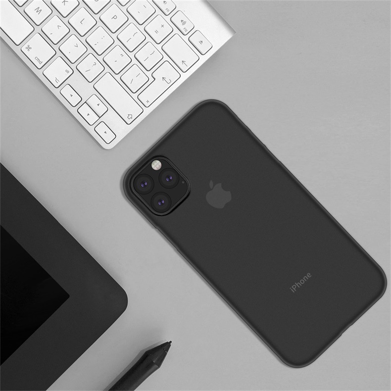 0.3mm custodie rigide ultrasottili in pp per iphone 11 pro x xr xs max, custodia protettiva per iphone 12 mini pro max 6 7 8 plus, custodia trasparente