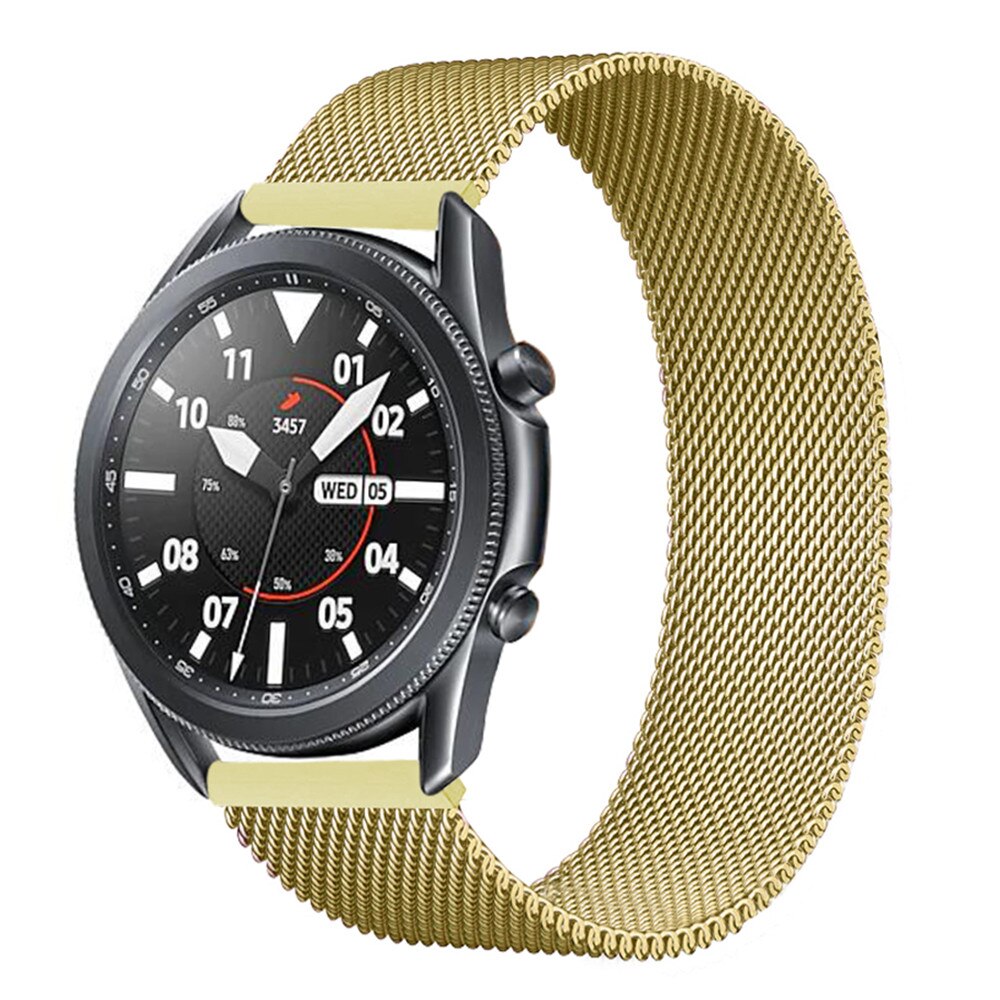 Correa Milanese Loop para Amazfit Bip S, correa de acero inoxidable para Samsung galaxy watch, 46mm gear s3, 20mm, 22mm, 18mm, 24mm, 23mm