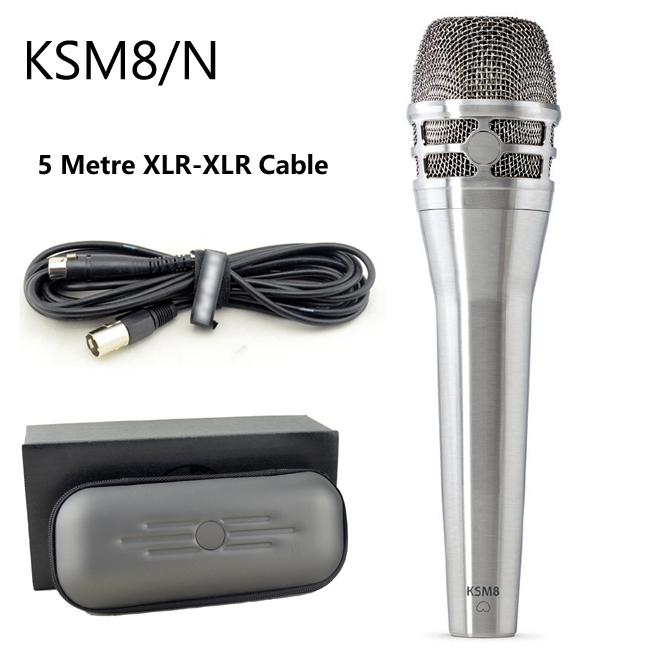 KSM8/N ,KSM8 wired vocals microphone KSM8/B wired dynamic cardioid vocal microphone: Beige