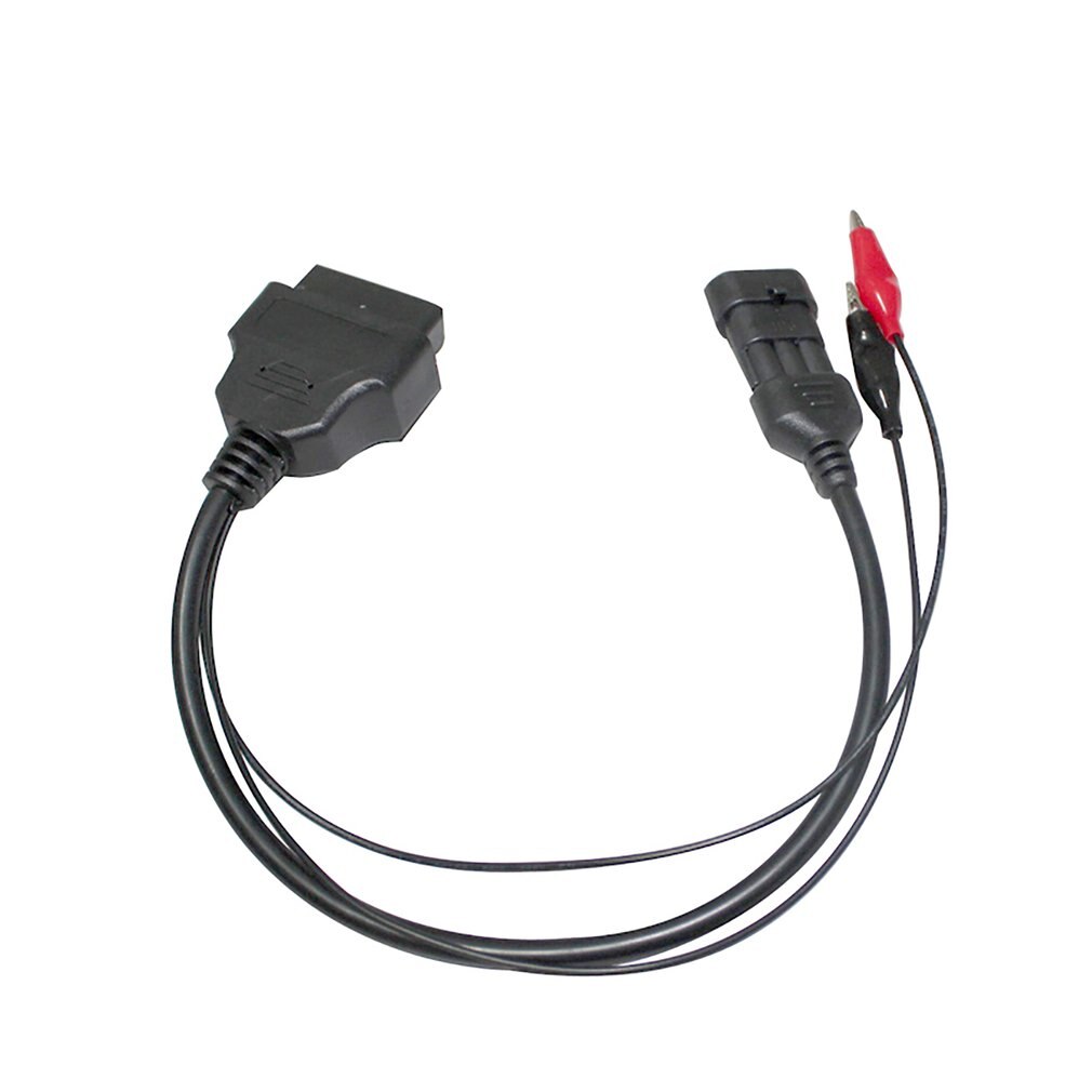 Cable adaptador OBD2 de 3 pines a 16 Pines, conector de diagnóstico para Fiat Alfa Lancia