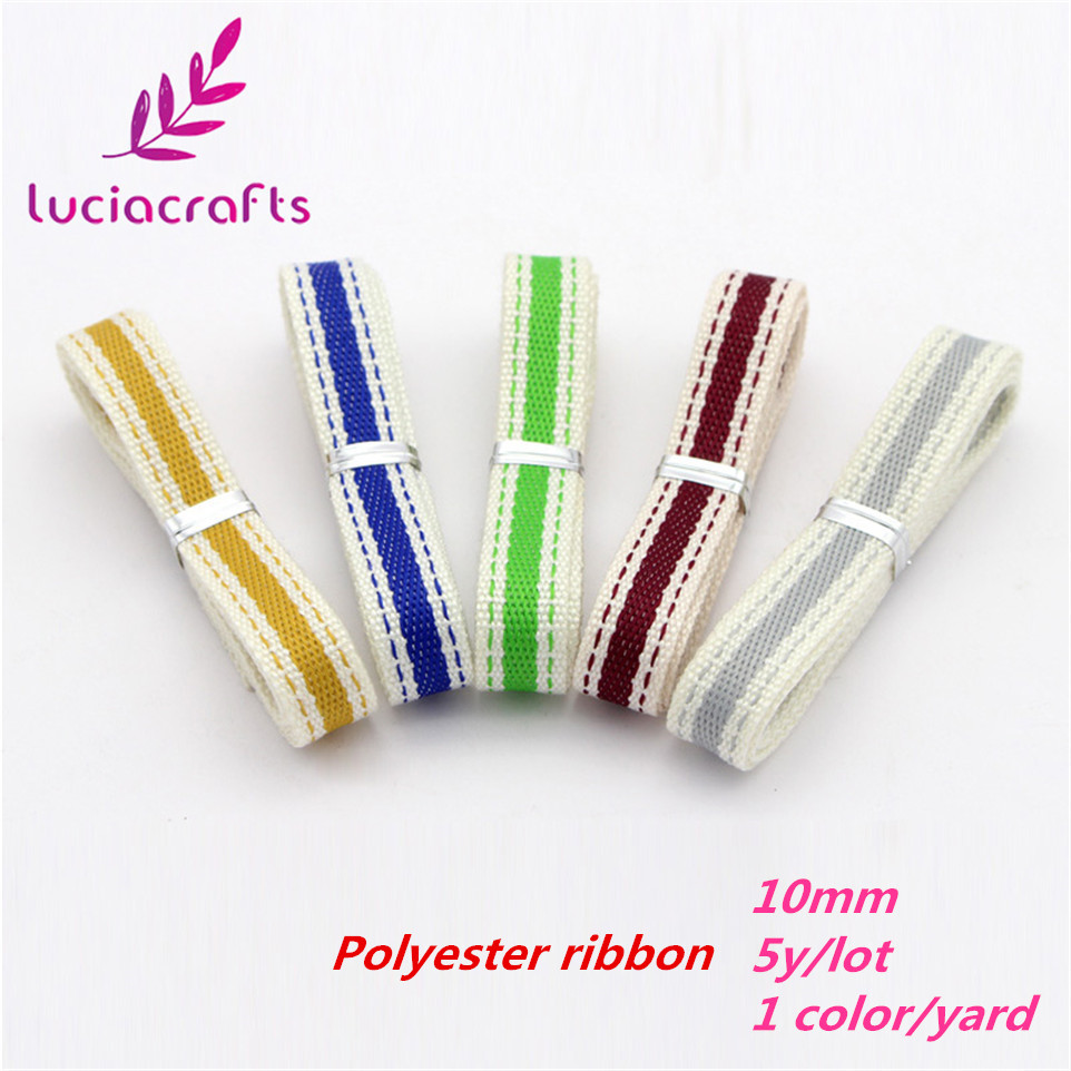 ! Lucia ambachten Multi stijlen Lint Grosgrain Satijn Hennep Linten DIY Cadeaupapier Bruiloft Decor Materialen T0315: Style 4   5yards