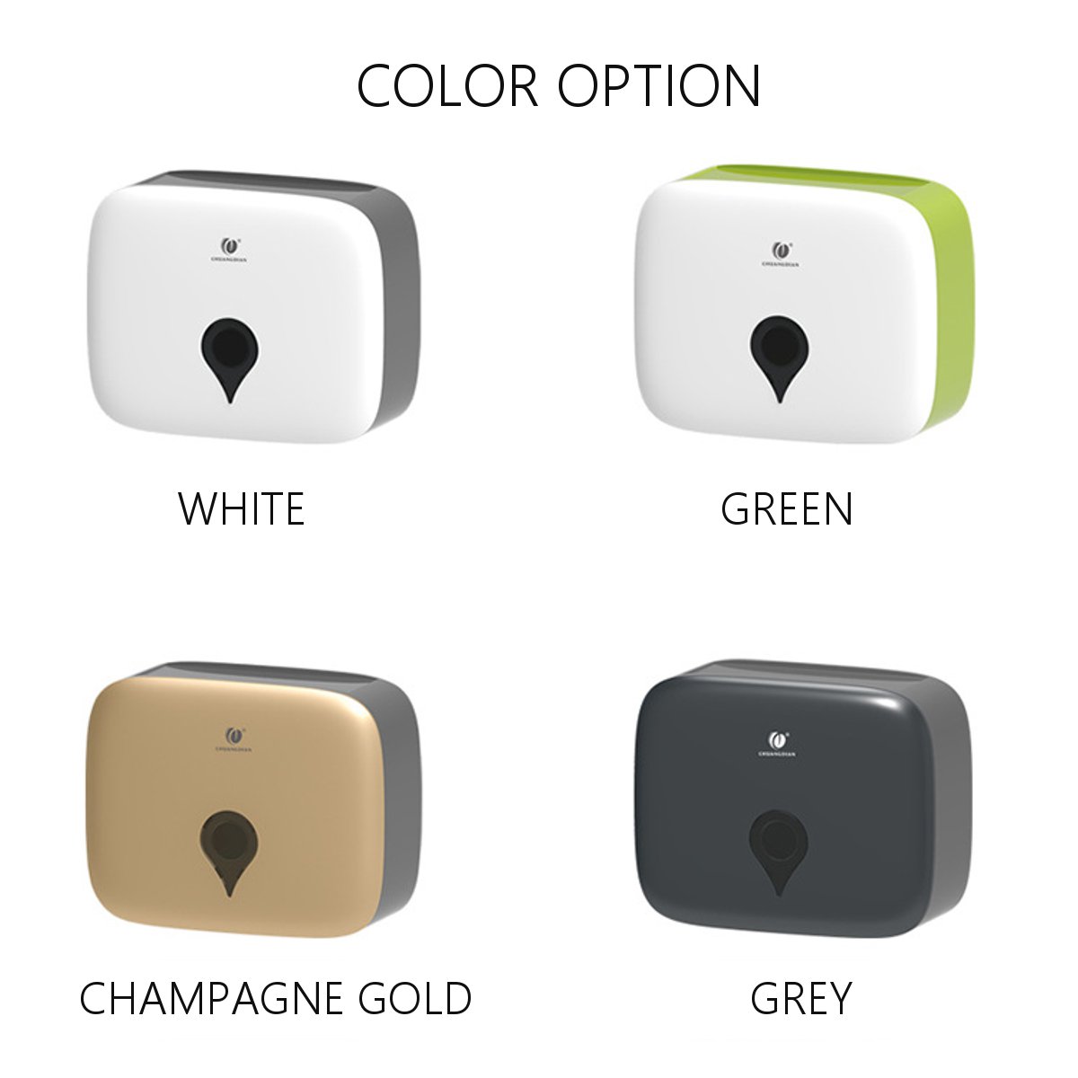 Bathroom Portable Toilet Paper Holder Double Layer Waterproof Storage Box Wall Mounted Toilet Paper Roll Towel Dispenser