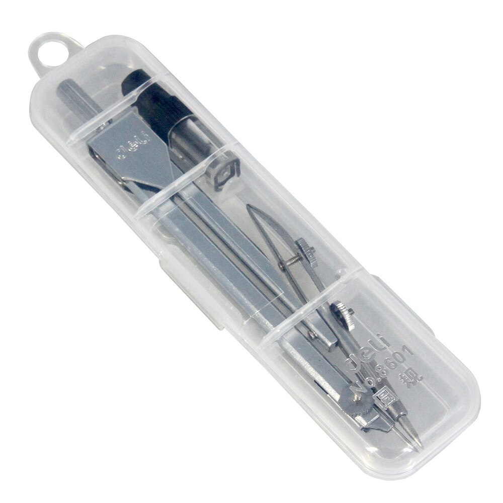Deli Student metal Compasses drawing art pencil Compasses