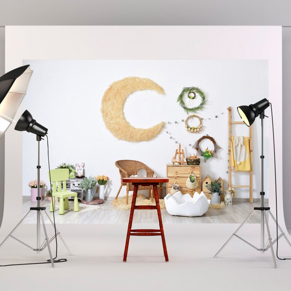 Children Birthday Scene Layout Photography Background Cloth Photo Studio