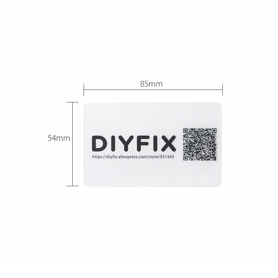 Diyfix 10Pcs Plastic Kaart Voor Android Ios Mobiele Telefoon Pry Opening Schraper Voor Ipad Tabletten Pc Teardown Repair Tool