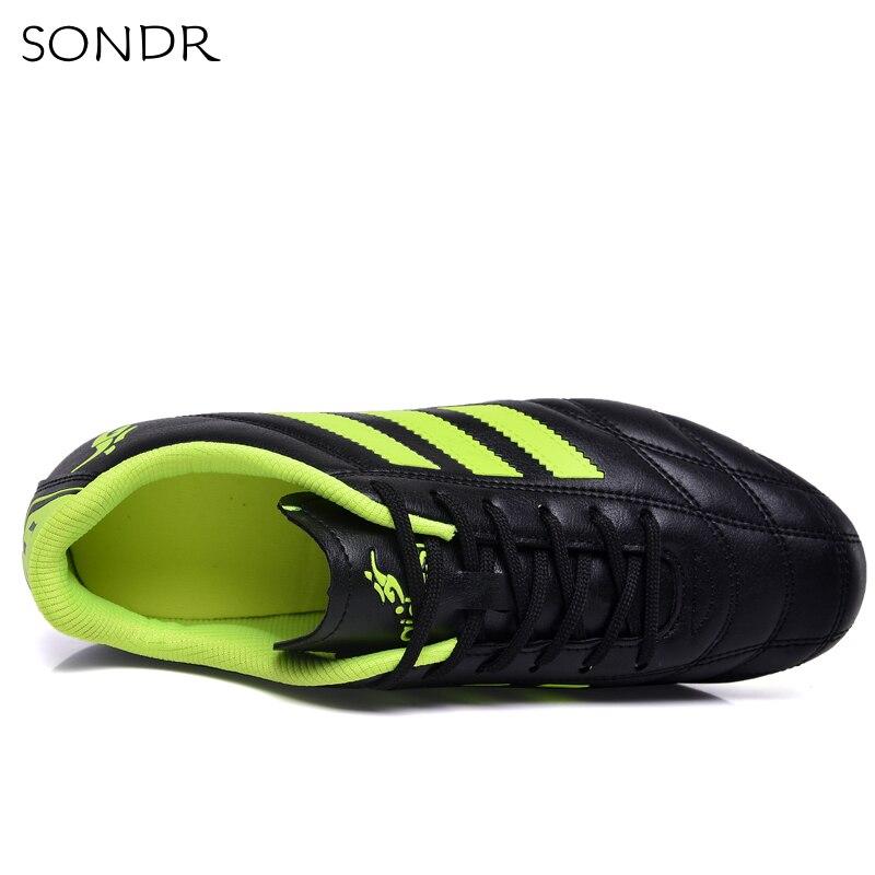 Fodboldsko til mænd fodbold børn indendørs sneakers turf spike futsal originale komfortable vandtætte støvler 1802d