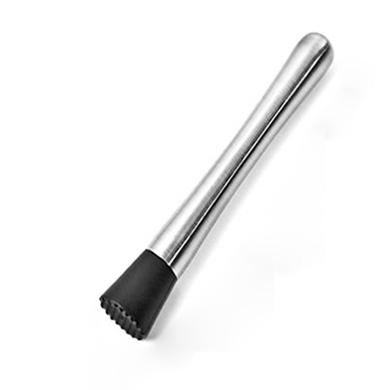 Cocktail Shaker Stick Muddler Drink Pusher Home Brewing & Wine Making Barware Steel Wine Mixing Stick Muddler Drink Stirrers main image 1