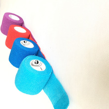 Animal de compagnie chiot chat vétérinaire ruban auto-adhésif pansement élastique 2.5CM, 24 rouleau