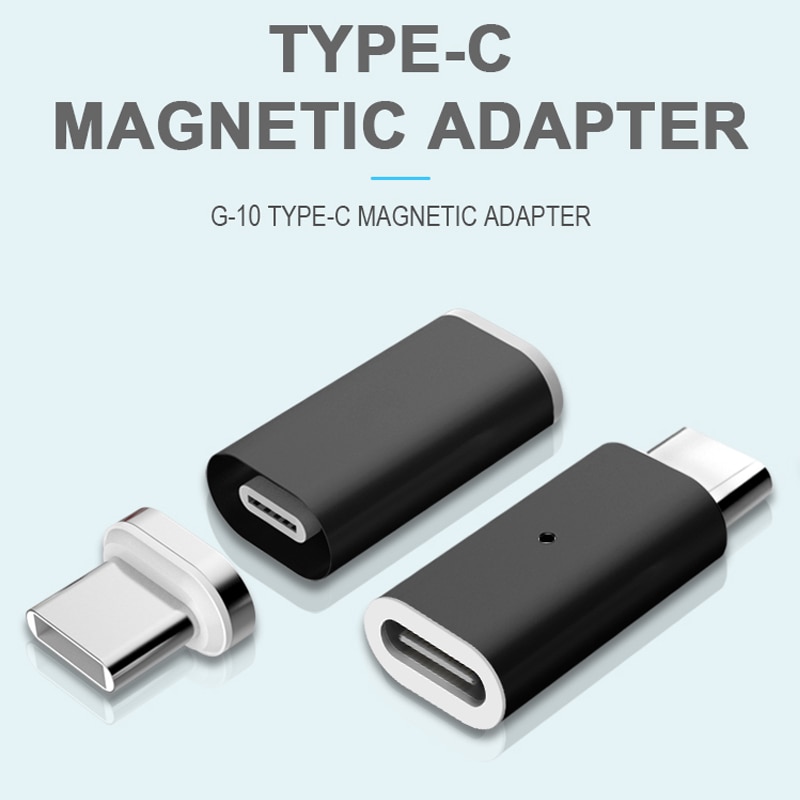 Magnetic Adapter TYPE-C To iPhone& Micro& Type C USB Plug for IPhone xs mas 8plus Sumsung Xiaomi Magnetic Charger Converter