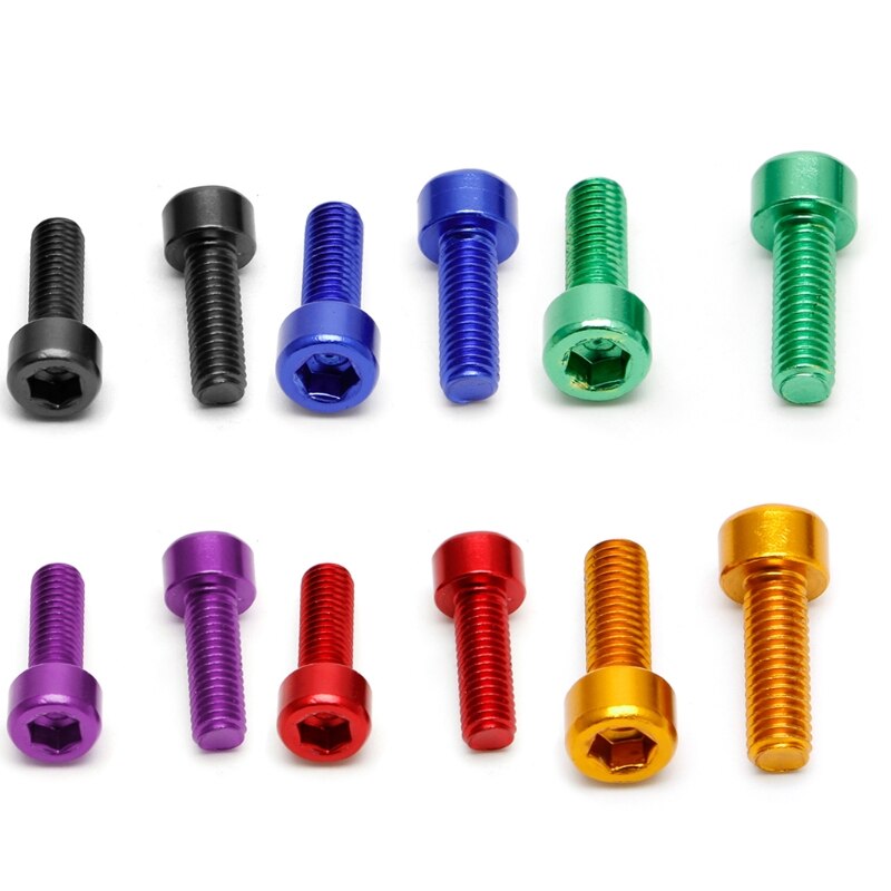 SGerste 12pcs Bicycle Screws Stem Screws Socket Screws Cycle - View #5