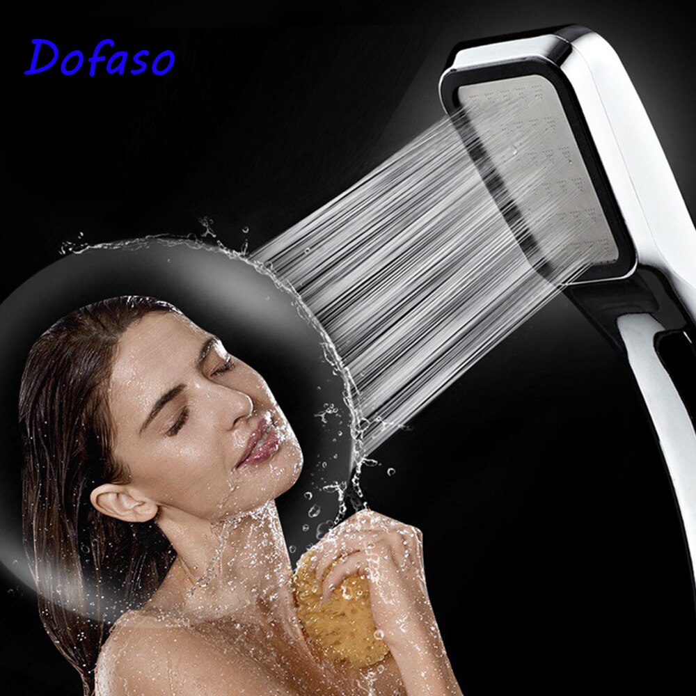Dofaso handdouche Badkamer douchekop hoge druk hand hold ronde regen hoofd Water saver Klassieke G1/2 regen douchekop
