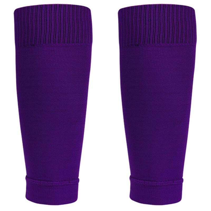Running Football Leg Compression Sleeves - Shin Splint, Calf Compression Sleeve Men and Women: Purple