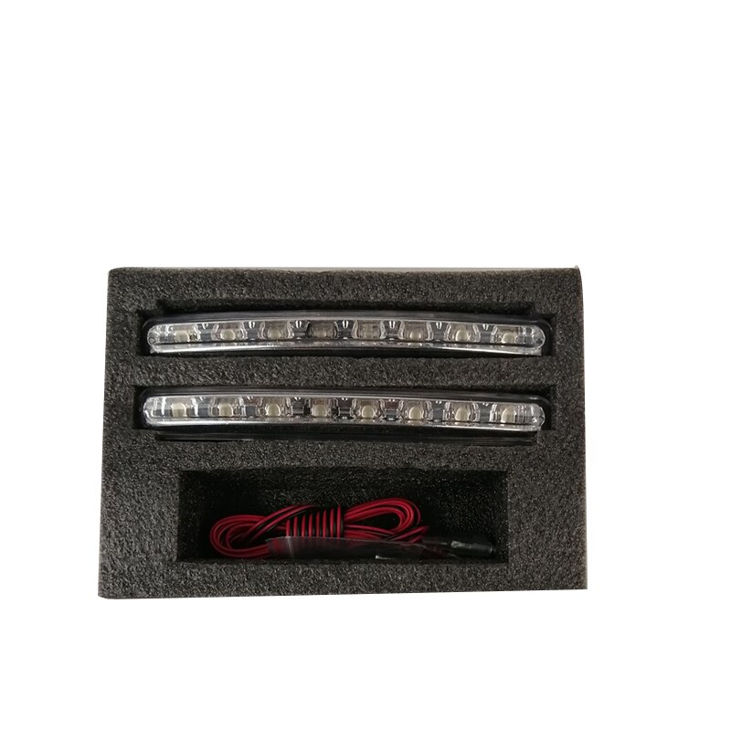 Car Daytime Running Lights Car-styling Automobile Lamp Auto exterior decoration 2Pcs DC 12V