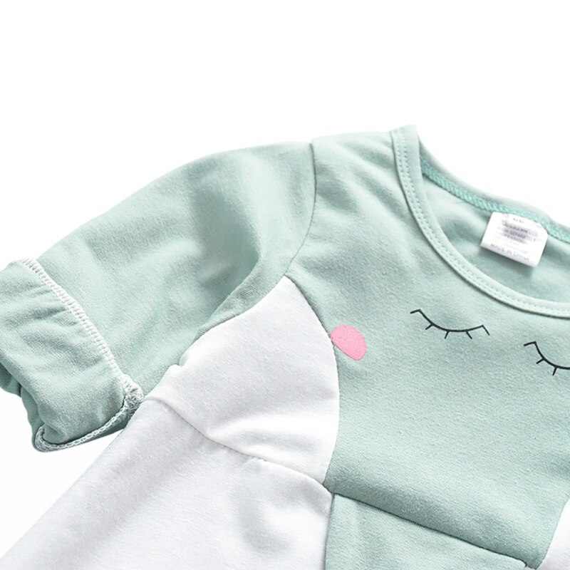 Baby Jongen Meisje Kleding Herfst Casual Cartoon Print Romper Baby Lange Mouw Kinderen Jumpsuit Outfits