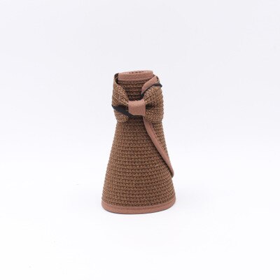 OZyc-Chapeau de soleil pliable à Large bord, pour femmes, Chapeau de plage, en paille, , , printemps été: 10