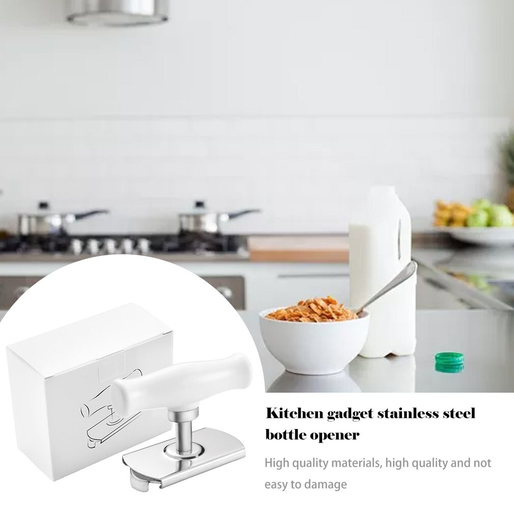 Multifunctional Stainless Steel Opener Labor Saving Can Opener Screw Capper Screw Opener Kitchen Gadget