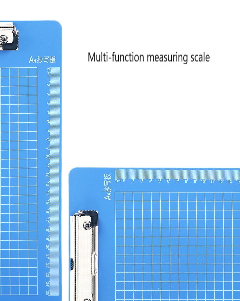 A4/A5 Plastic Klembord Schrijven Klembord Opknoping Map Schrijfblok Note Holder