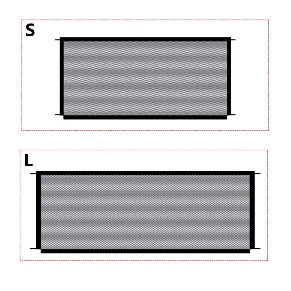 Pet fence dog fence isolation transparent car window balcony safety protection net portable folding