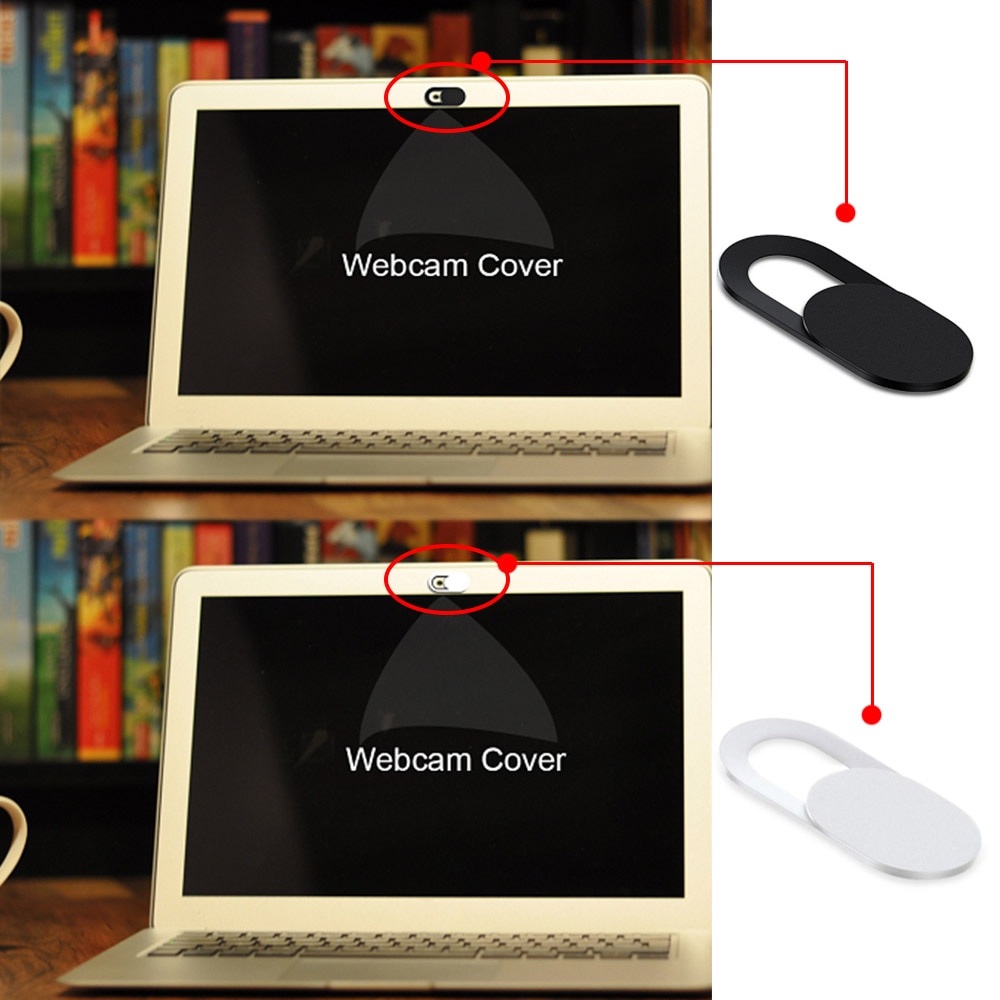 Webcam cover universel telefon laptop kamera cover cache skyder magnet web cam cover foripad pc macbooksticker iphone  x 11 pro