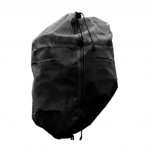 Couverture végétale d'hiver arbre arbuste plante couverture chaude Protection contre le gel avec fermeture à glissière à Double tête jardin potager sac de Protection: 160x200cm / Black