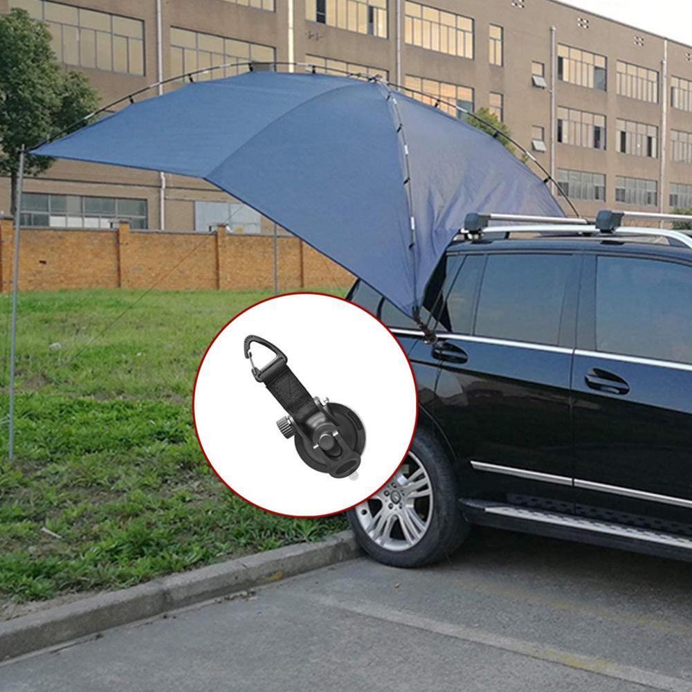 2 Stuks Auto Tent Vaststelling Haak Autoruit Zuignap Outdoor Camping Tent Haak
