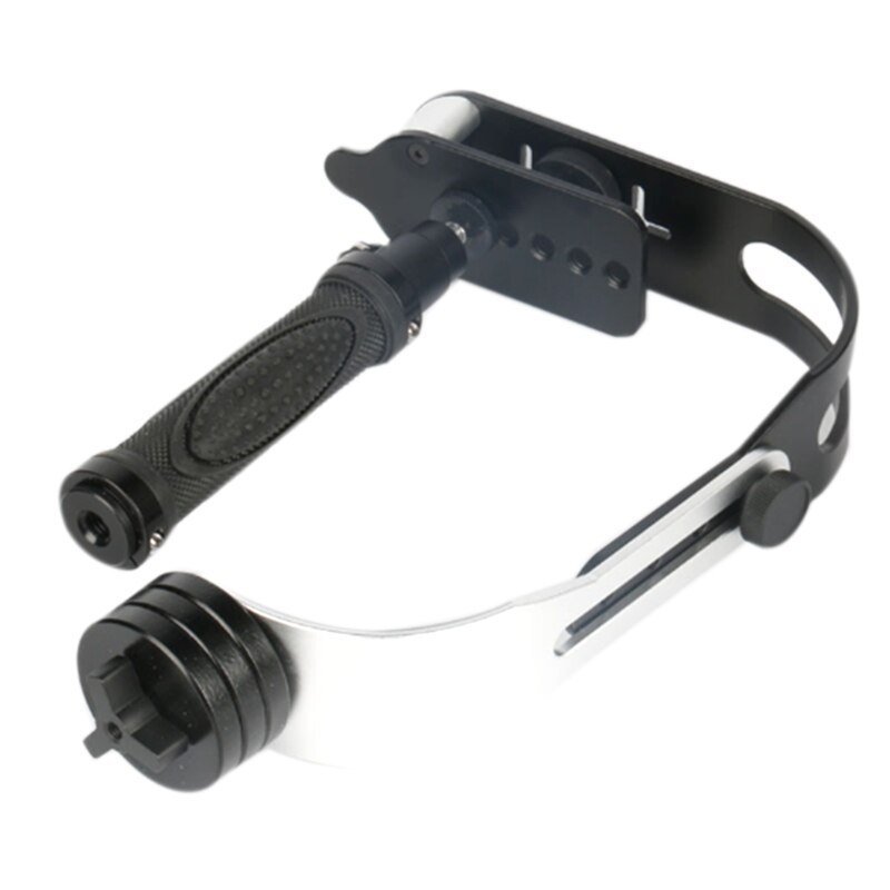 Sort håndholdt stabilisator sports kamera stabilisator mobiltelefon håndholdt stabilisator
