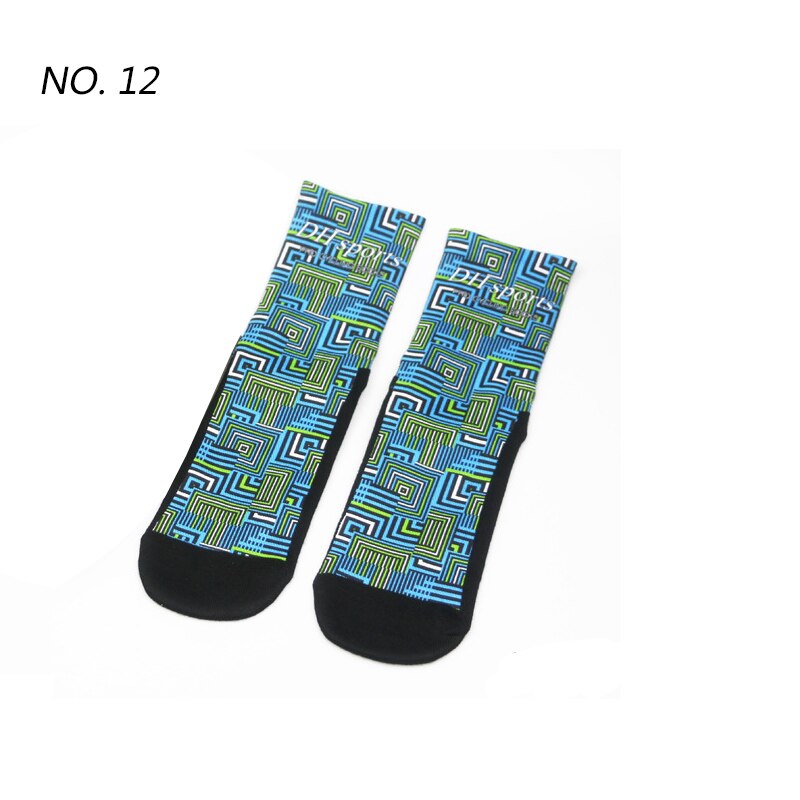 DH SPORT Sommer Atmungs Radfahren Socken Männer Frauen Berg MTB Rennrad Fahrrad Kompression Läuft Basketball Sport Socken: QTWZ1412