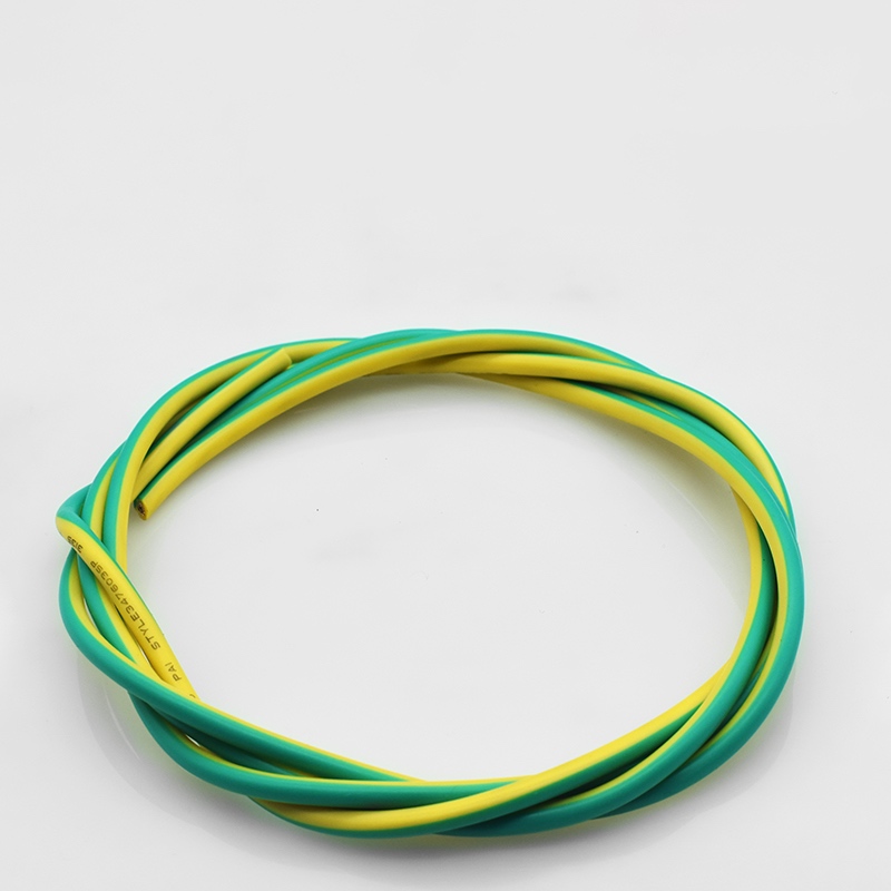 Yellow-green Wire Silicone Heat-resistant Cable Wiring Soft Silicone Wire UL3135 Tinned Copper Wire Cable 30-10 AWG