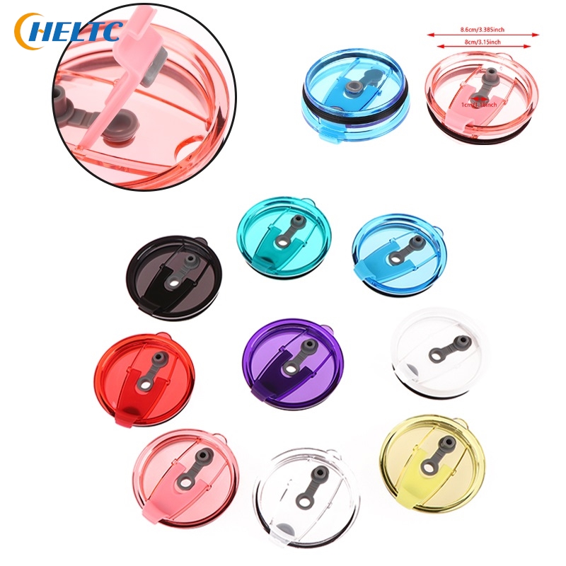1 szt. Uszczelnienia 20 uncji pokrowiec na termofor rozpryskowego, zwykłego plastikowe pokrywy robić pokrywy blastera kubek wielokolorowego kubek termiczny Acc