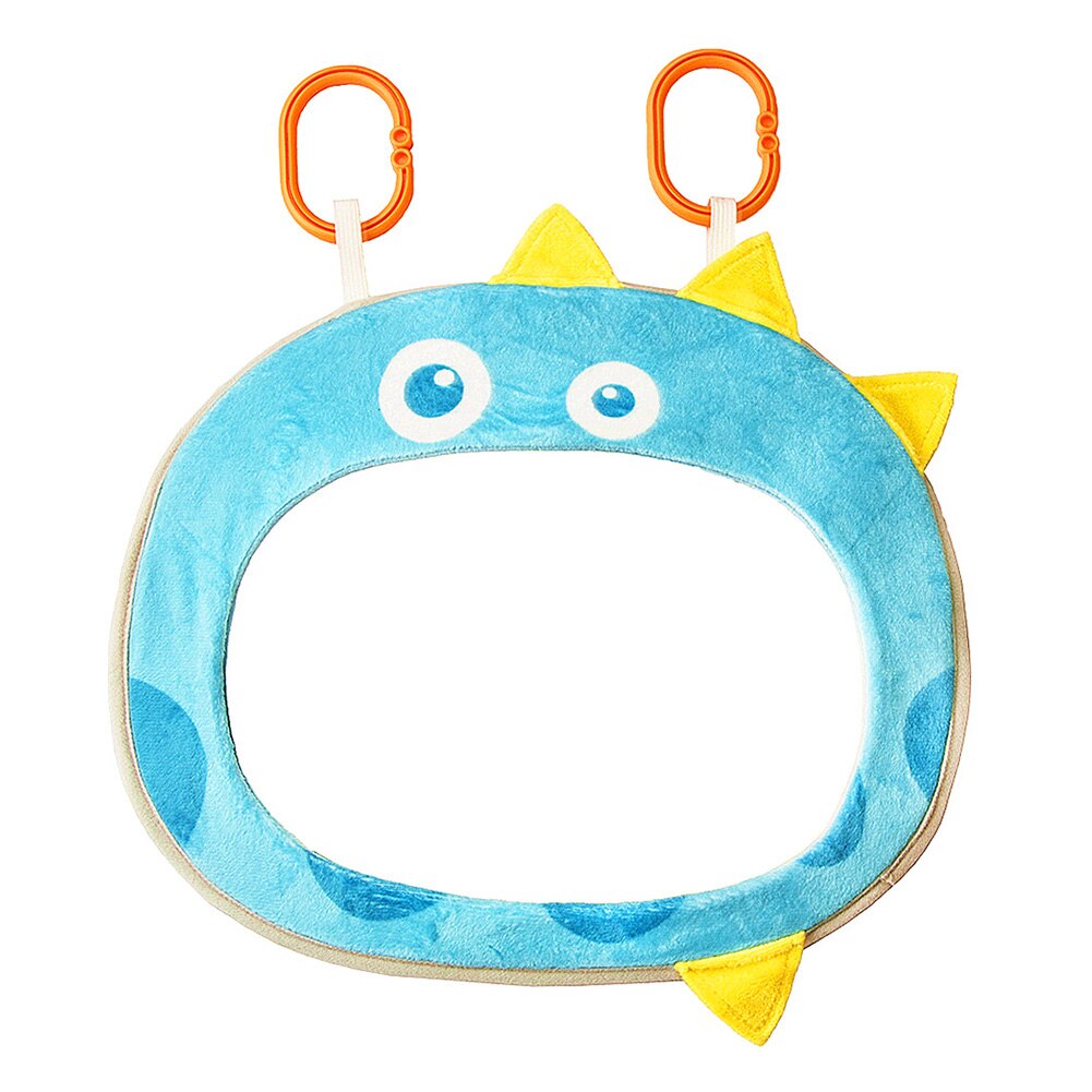 Mignon miroir voiture sûr facile vue siège arrière miroir bébé face arrière moniteur de sécurité Automobile décoration intérieure pièces: Bleu