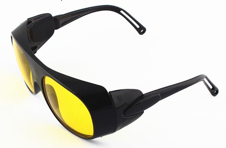 Gafas de seguridad antiimpacto, lentes protectoras para trabajos de soldadura, lentes de espejo de viento, Lentes de vidrio óptico, 4 colores