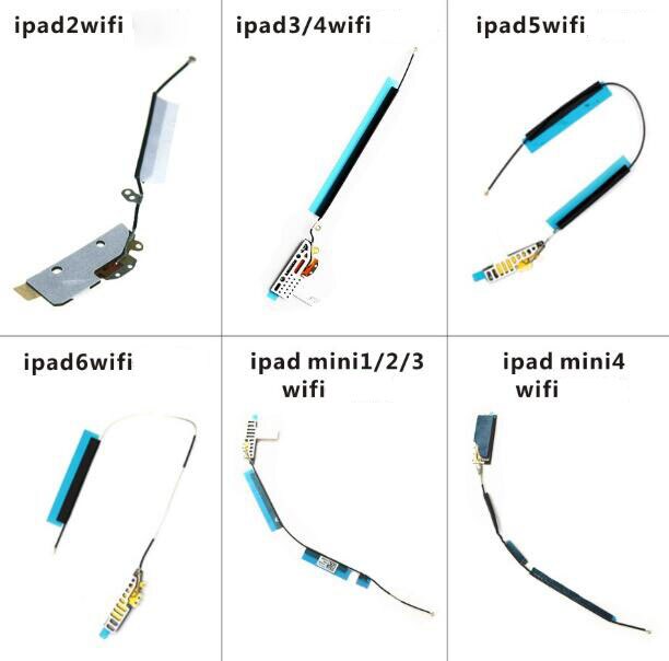Originele Antenne Voor ipad 2/3/4/5/6/air1/2 ipad mini1/2/3 Signaal WIFI antenne Flex Kabel