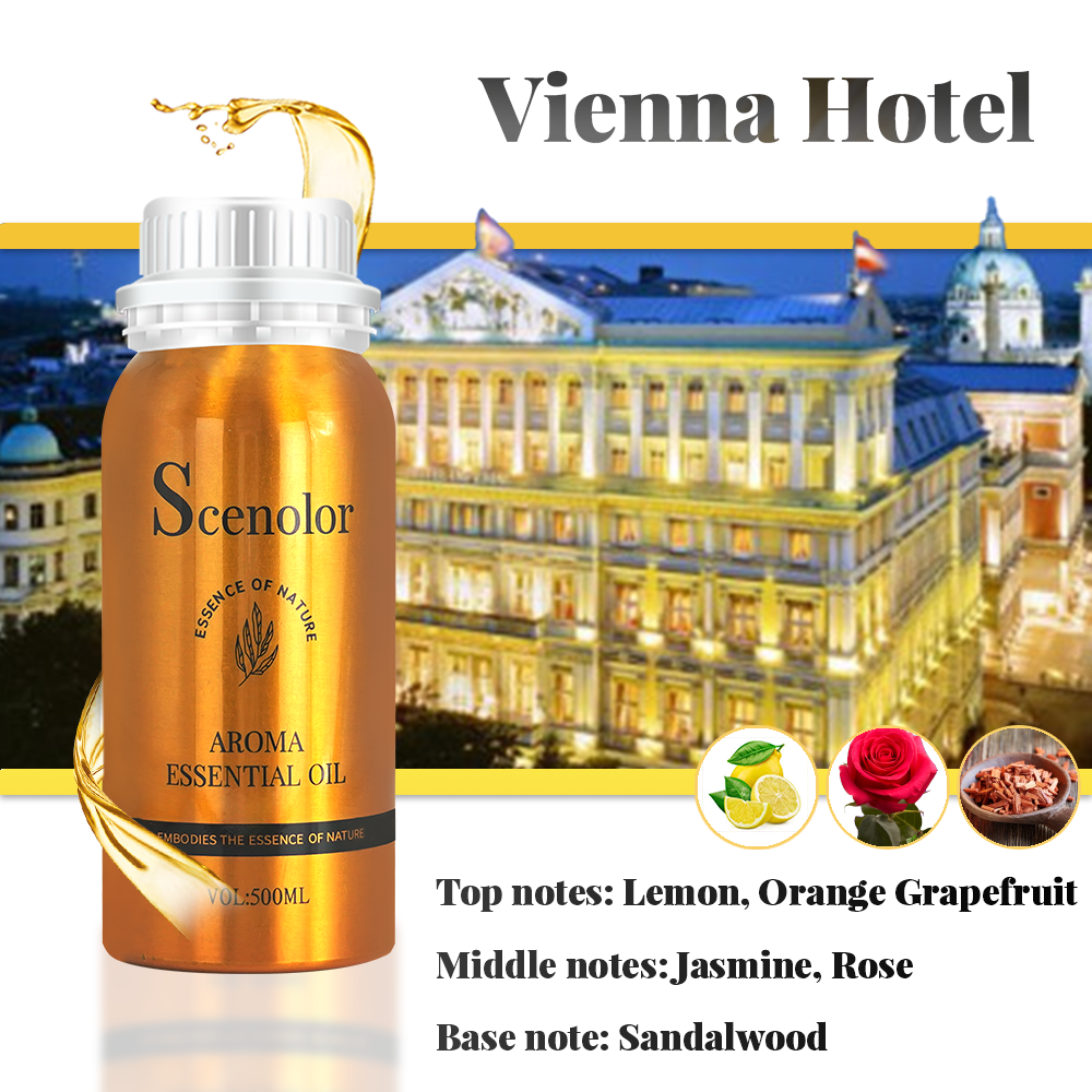 Difusor de fragrância para quarto de hotel, 500ml, para casa, ambientador, dispositivo de perfume, purificador de ar, umidificador, carro, óleo essencial
