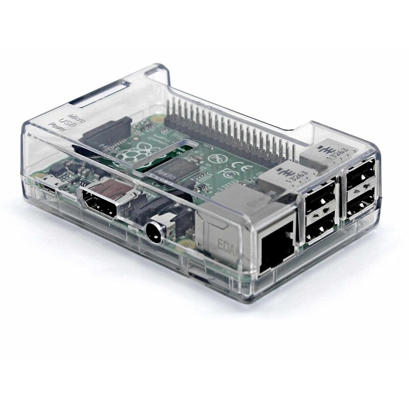 Raspberry Pi 2B 3B 3B + Case Abs Behuizing 4 Kleuren Met Koellichamen Abs Shell