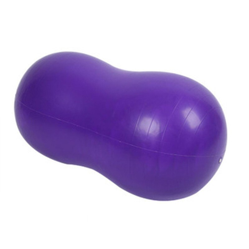 Gym yoga boll anti burst träning aerob kondition stabilitet träning balans yoga pilates träning: Lila