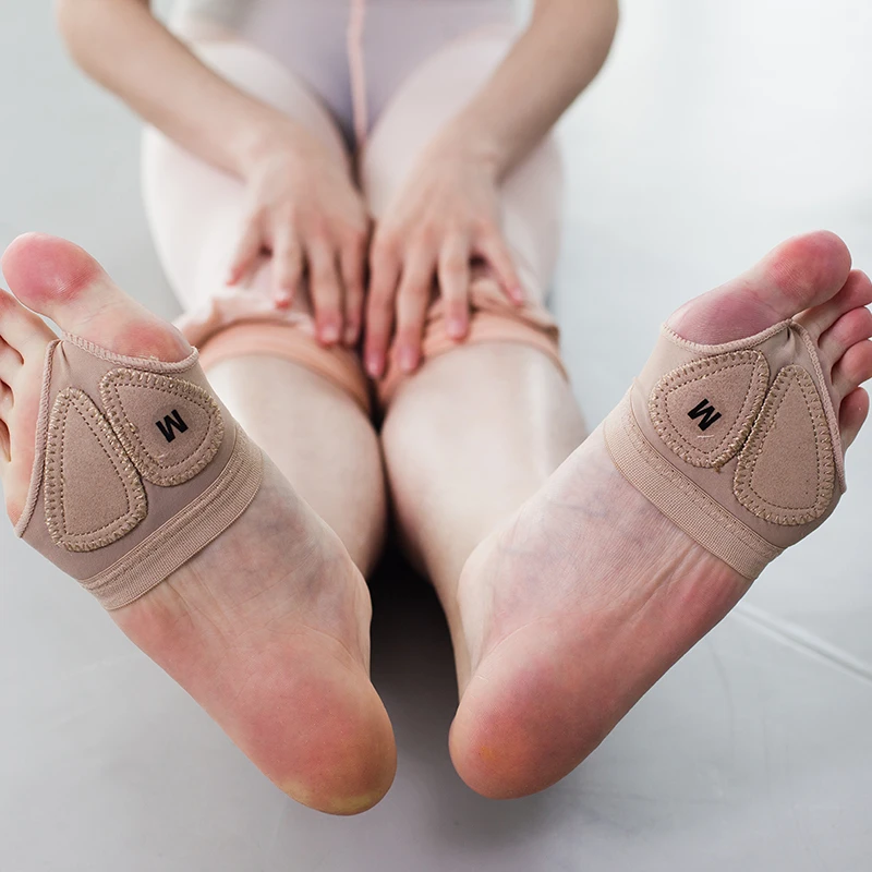 1714 Foot Thongs Undies Ballet Jazz Gym Yoga Exercise Training Contemporary Toe Pads Half Sole Modern Socks Sandal