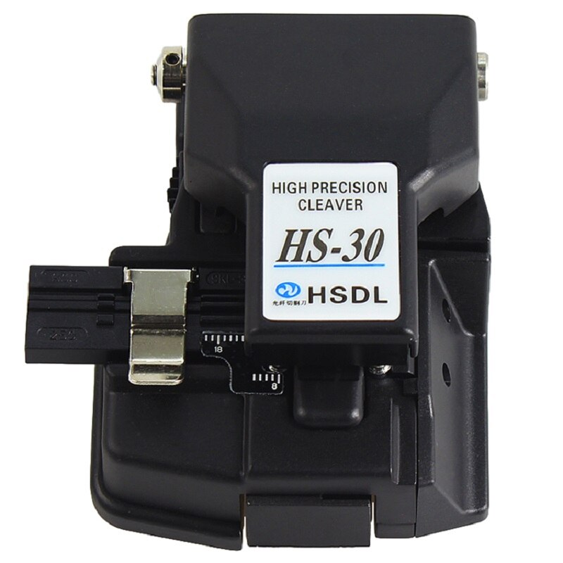 High Precision HS-30 Fiber optic Cutter Used in FTTX FTTH Optical Fiber Cleaver HS-30 with 48,000 Blades Fiber Cleaver